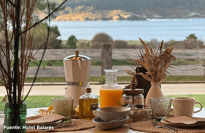 Desayunar mirando al mar: así es el mejor desayuno de hotel de 2026