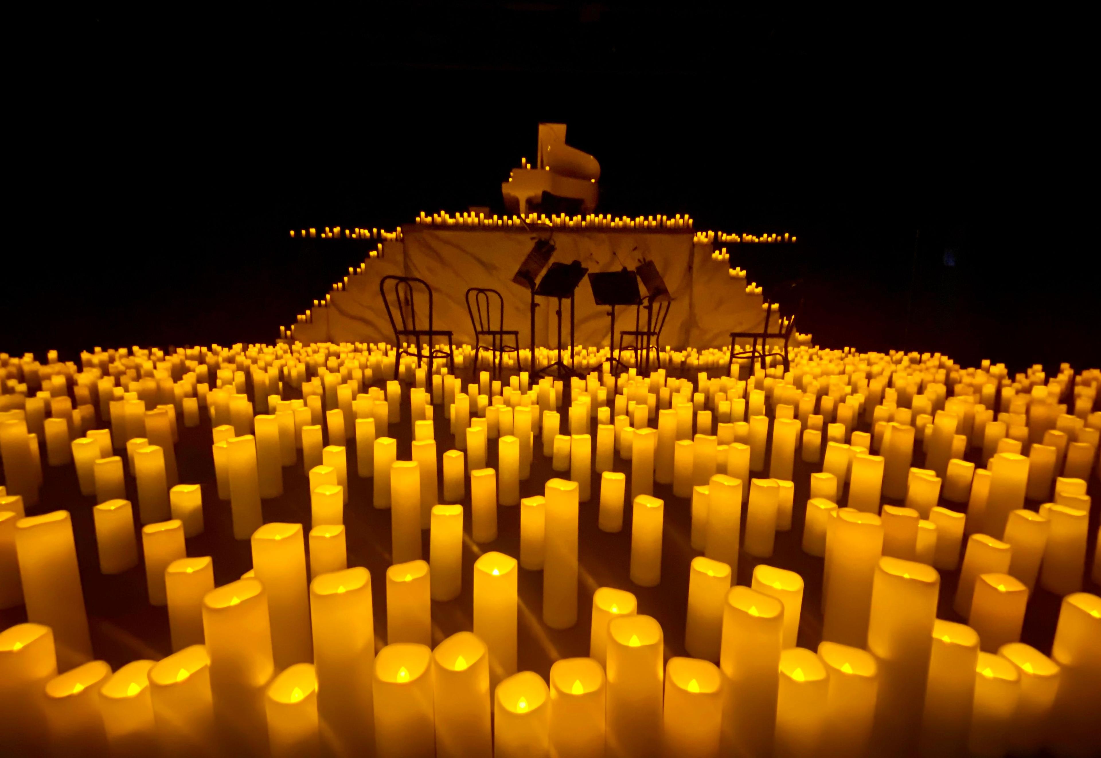 Una noche, mil velas: así son los conciertos Candlelight en Madrid